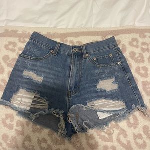 Caffeine Jean shorts